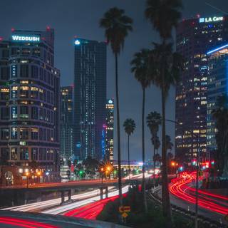 City lights iPhone wallpaper