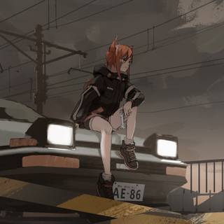 Anime cars iPhone wallpaper