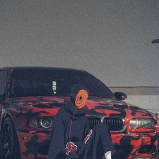 Anime cars iPhone wallpaper