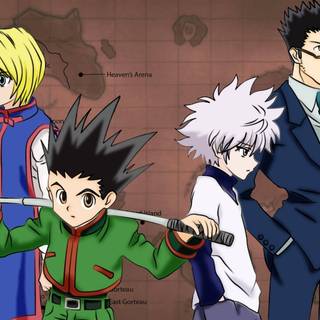 HxH laptop wallpaper