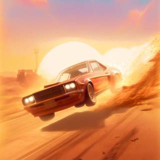 Anime cars iPhone wallpaper