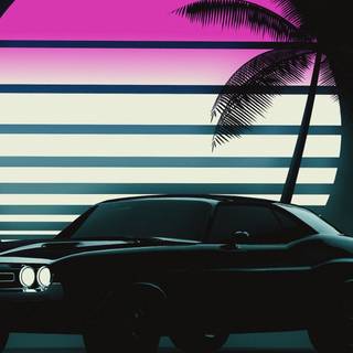 Anime cars iPhone wallpaper