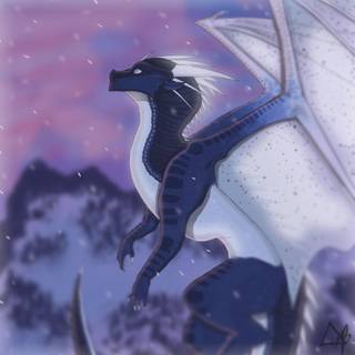 Wings of Fire Whiteout wallpaper
