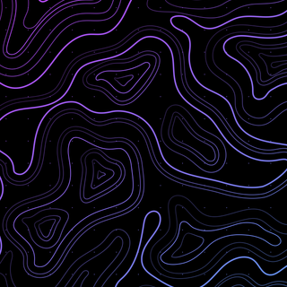 Topo black wallpaper