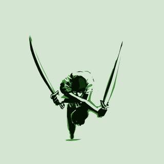 Zoro minimal wallpaper