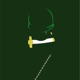 Zoro minimal wallpaper