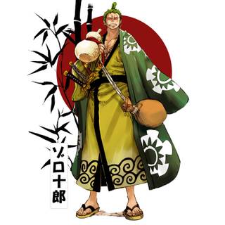 Zoro minimal wallpaper