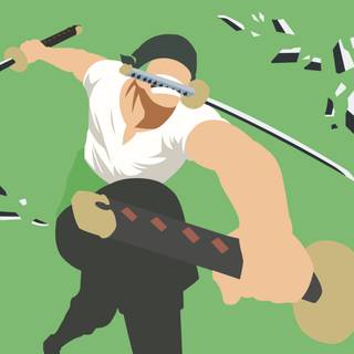 Zoro minimal wallpaper