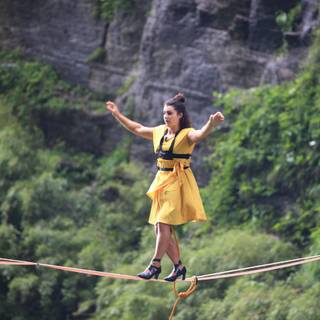 Slacklining wallpaper