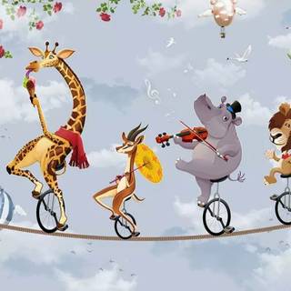 Slacklining wallpaper