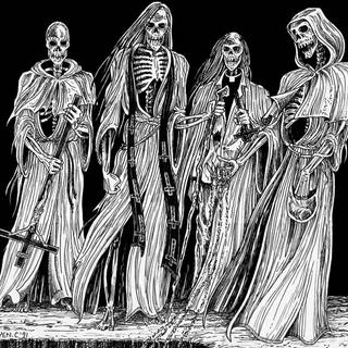 Black metal art desktop wallpaper