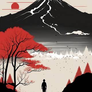 Japanese scenery iPhone wallpaper