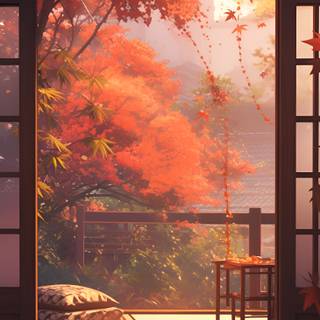 Japanese scenery iPhone wallpaper