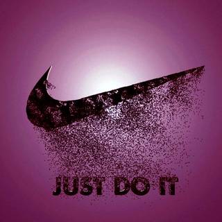 Nike pink computer wallpaper