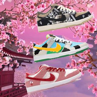 Nike pink computer wallpaper