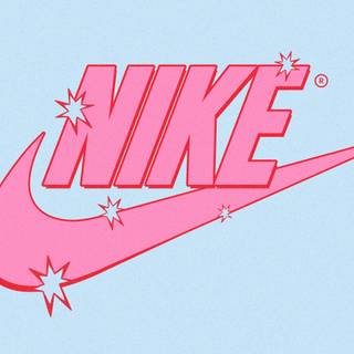 Nike pink computer wallpaper