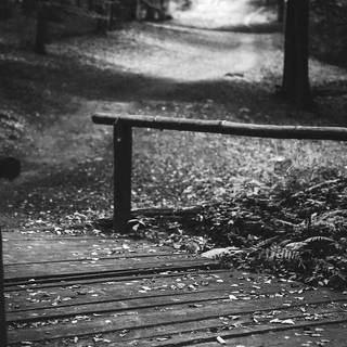 Black and white phone road wallpaper