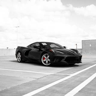 Black and white phone road wallpaper