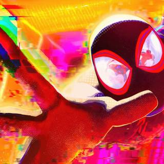 Pink Spider-Man computer wallpaper