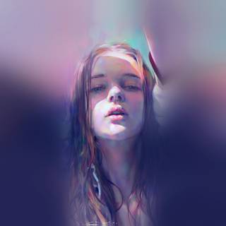 iPad anime pink wallpaper