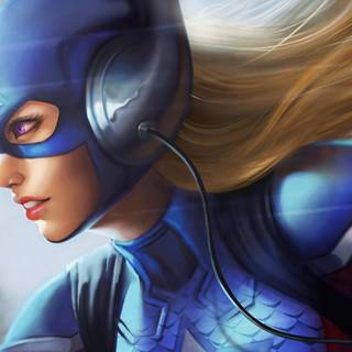 American girl 4k wallpaper