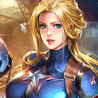 American girl 4k wallpaper