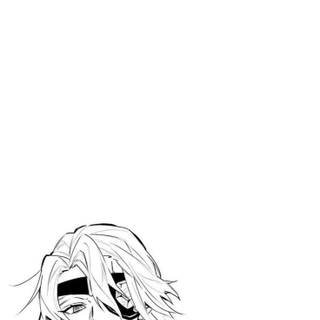 Anime gaming white wallpaper