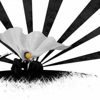 Anime gaming white wallpaper