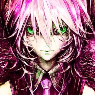 iPad anime pink wallpaper