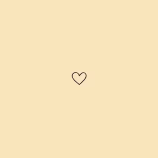 Yellow cute hearts wallpaper