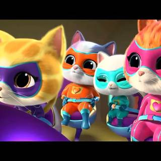 Disney Junior SuperKitties wallpaper