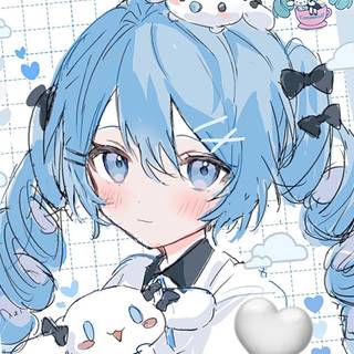 Cinnamoroll girl wallpaper