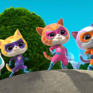 Disney Junior SuperKitties wallpaper