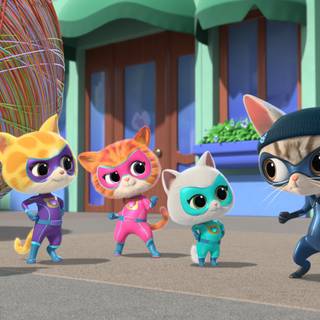 Disney Junior SuperKitties wallpaper