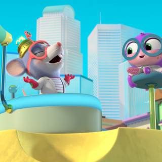 Disney Junior SuperKitties wallpaper