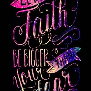 Have faith wallpaper