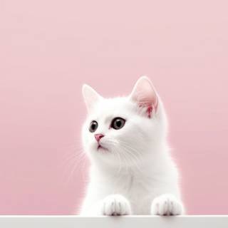 Vintage cat wallpaper