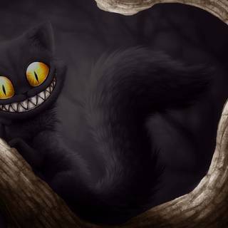 Horror cat wallpaper