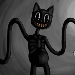 Horror cat wallpaper