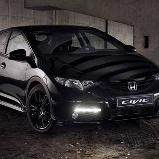 Black Civic wallpaper