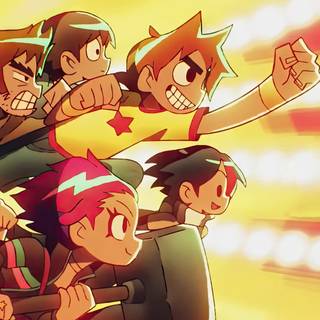 Scott Pilgrim Takes Off wallpaper