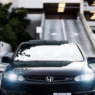 Black Civic wallpaper