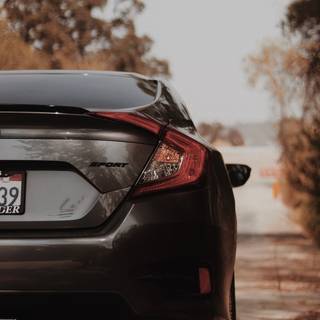Black Civic wallpaper