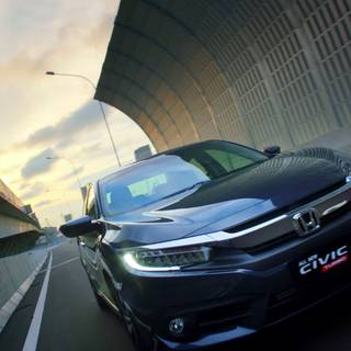 Black Civic wallpaper