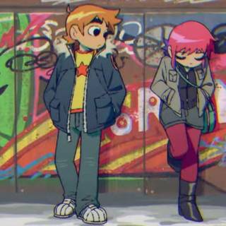 Scott Pilgrim Takes Off wallpaper