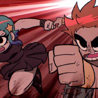 Scott Pilgrim Takes Off wallpaper