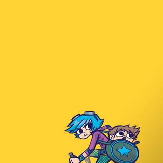 Scott Pilgrim Takes Off wallpaper