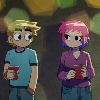 Scott Pilgrim Takes Off wallpaper