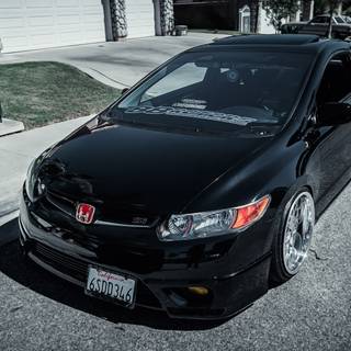 Black Civic wallpaper