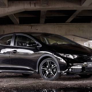 Black Civic wallpaper